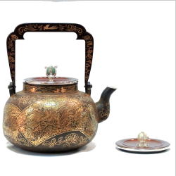 雲色堂　総象嵌鉄瓶